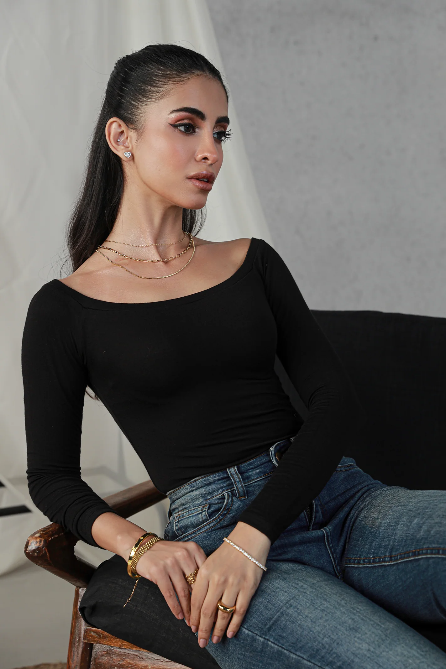 Body Suit - Black - Image 2