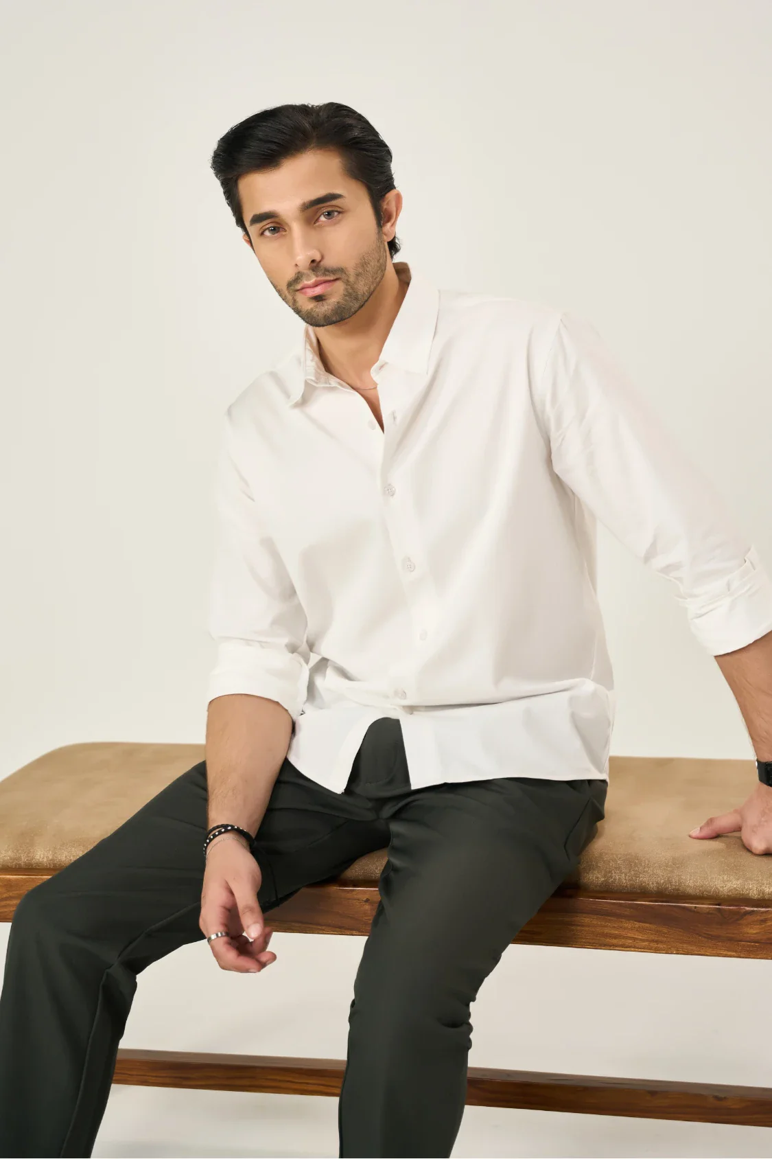 Classic Shirt - Cloud White - Image 4