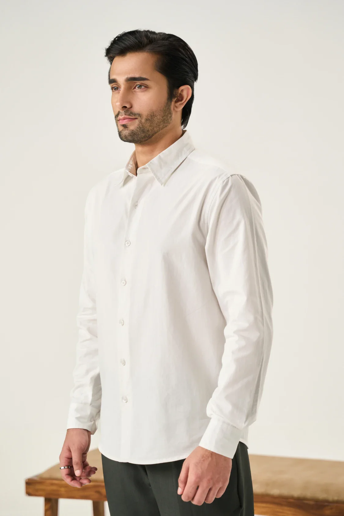 Classic Shirt - Cloud White - Image 6