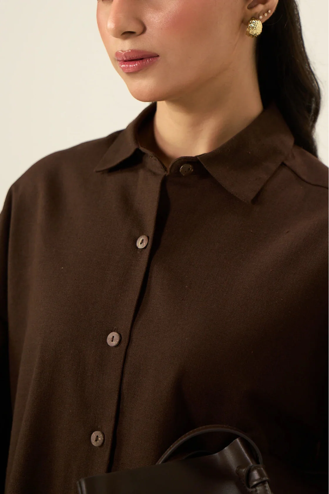 Essential Linen Set - Mocha Brown - Image 5