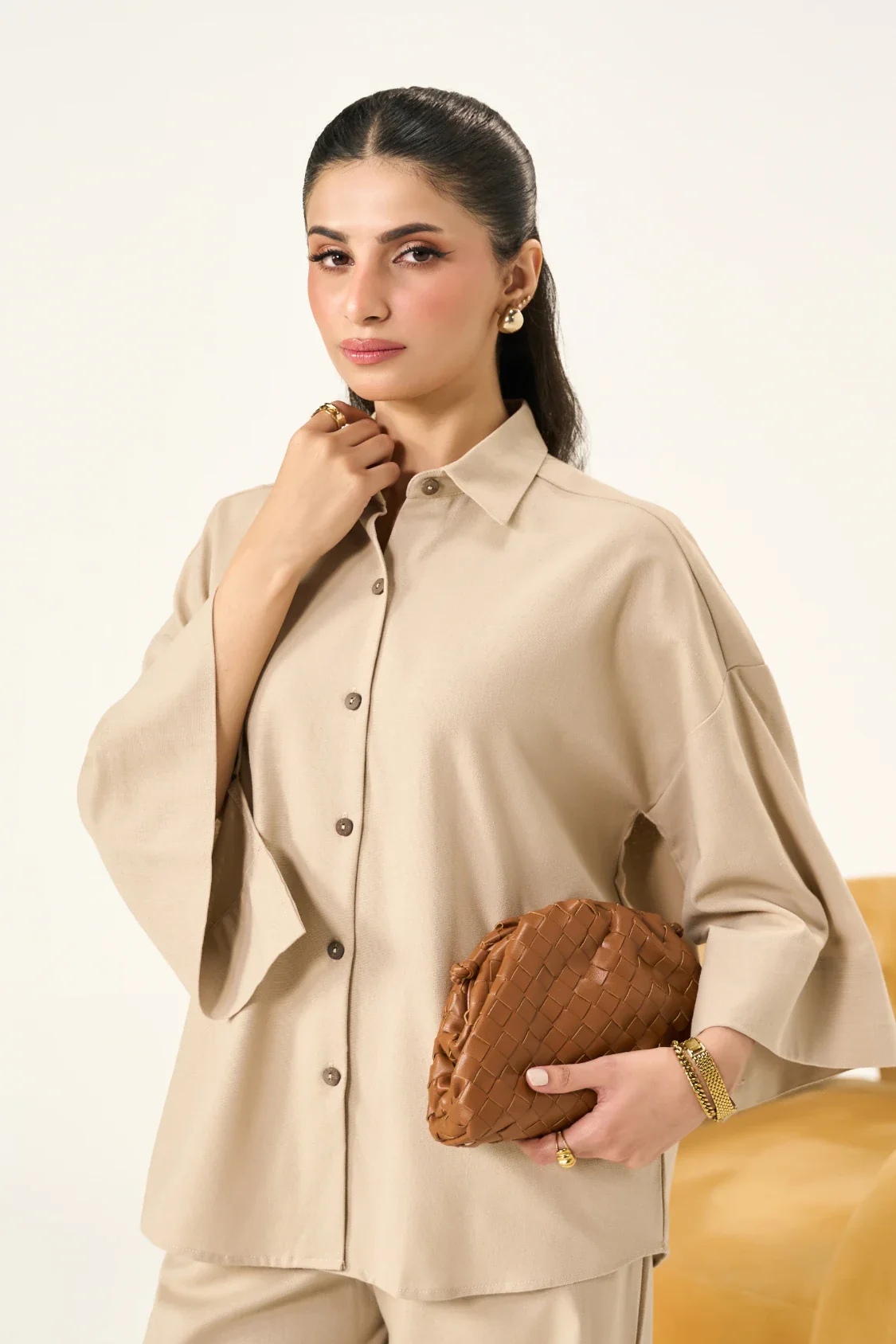 Essential Linen Set - Sandy Beige - Image 3
