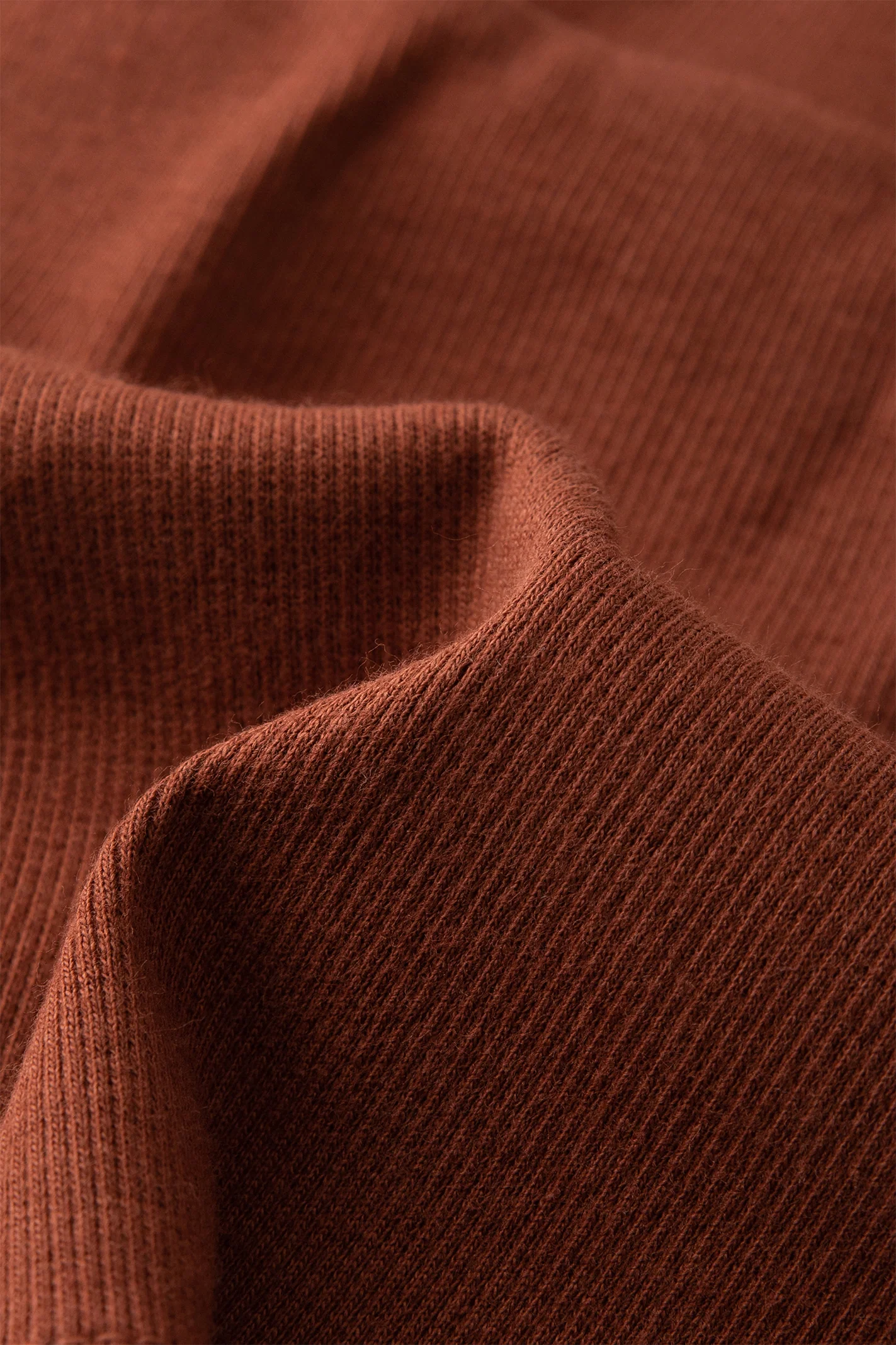 Fold Over Bandeau - Rust - Image 3