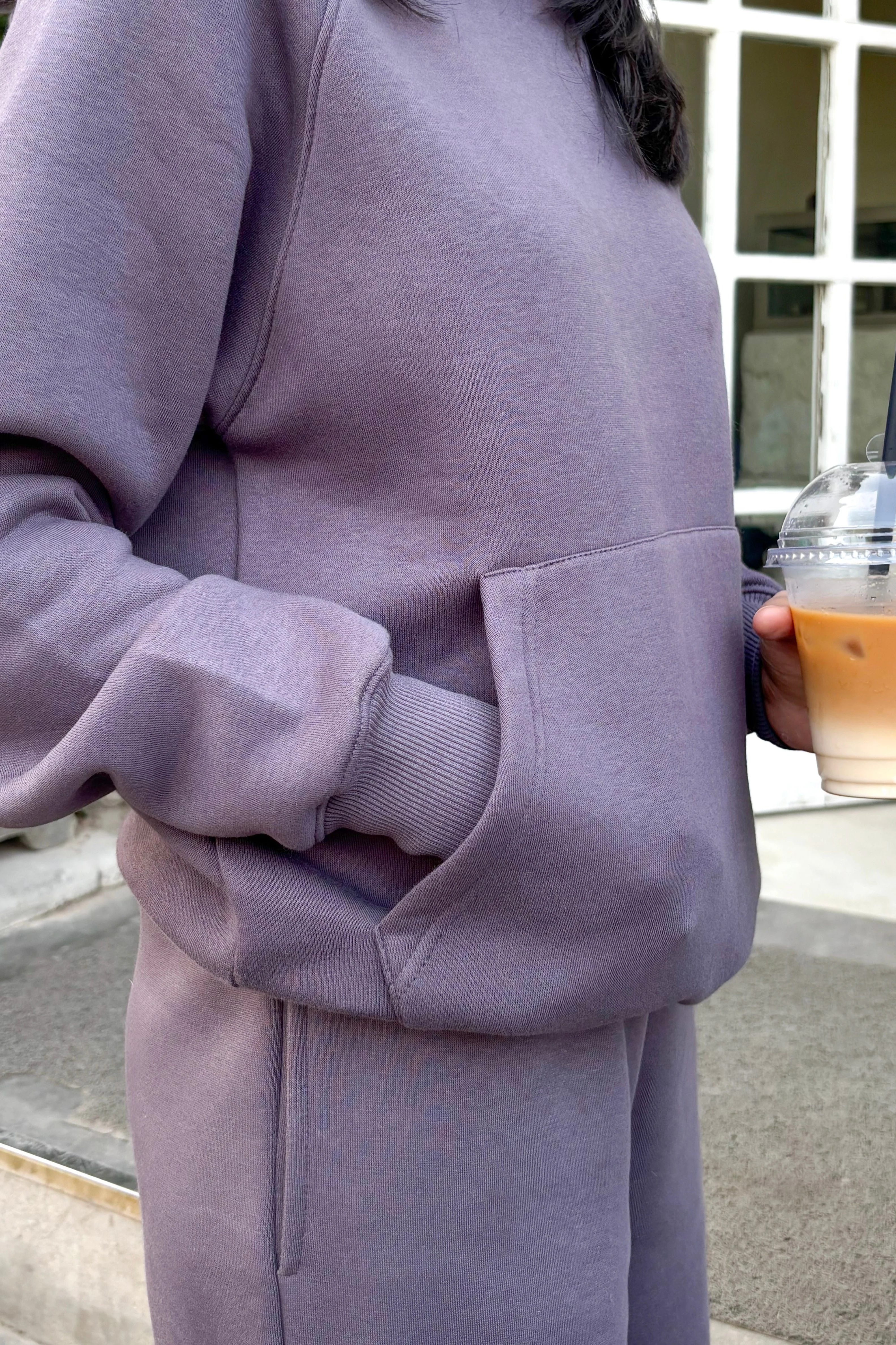 Everyday Hoodie Set - Ash Plum - Image 3