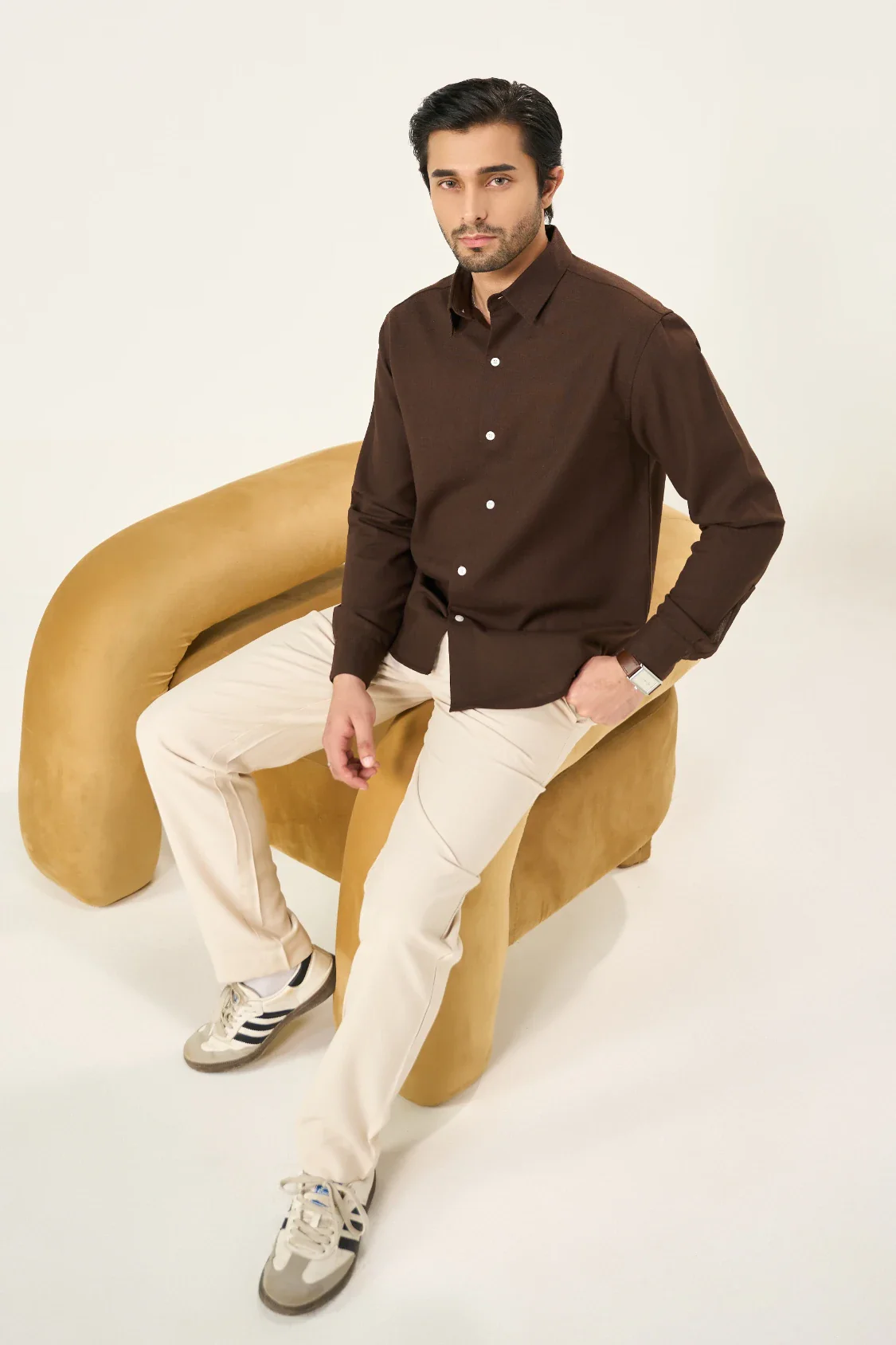 Linen Pants - Beige - Image 5