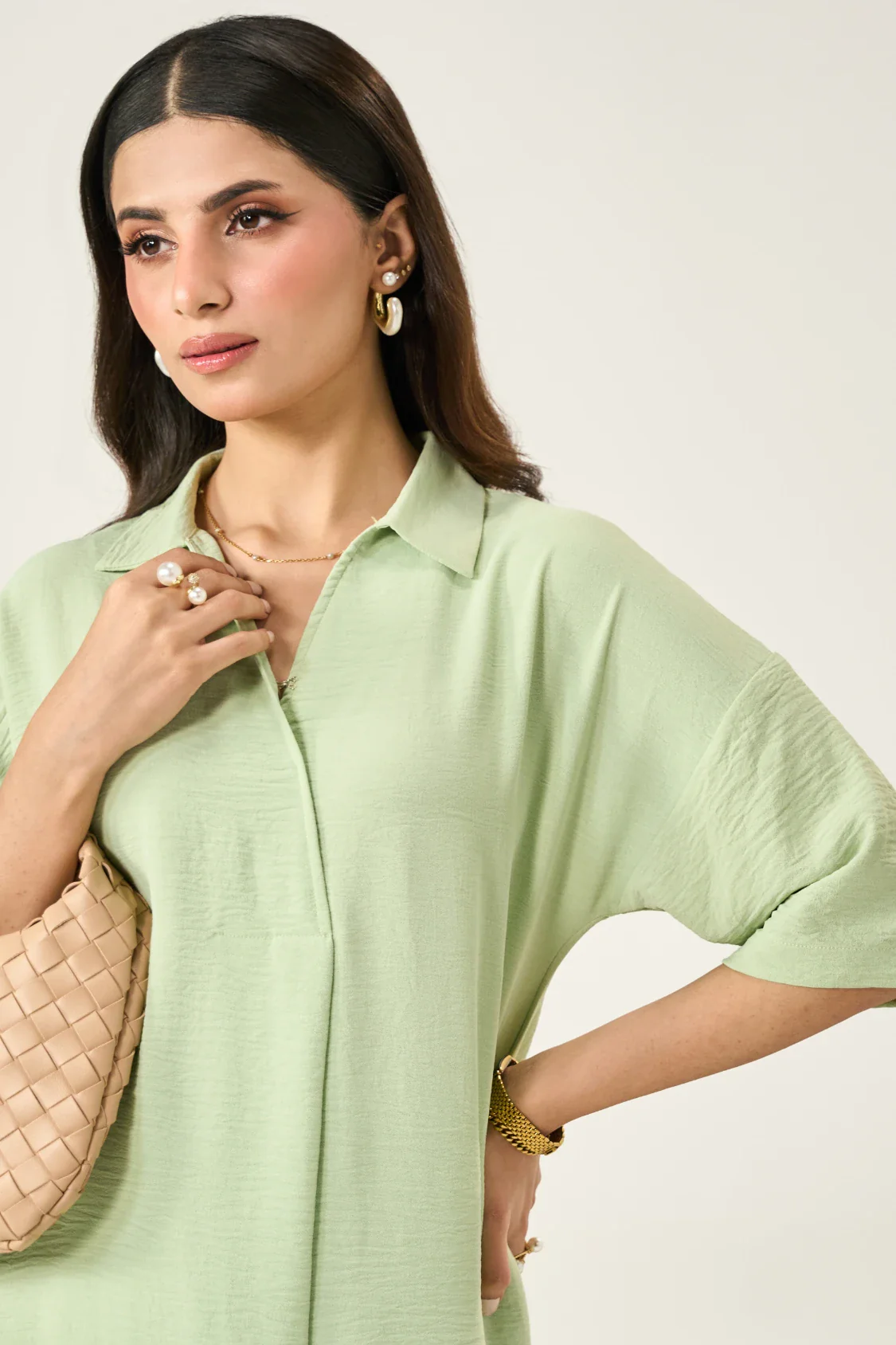 Luna Co-Ord Set - Matcha Green - Image 7