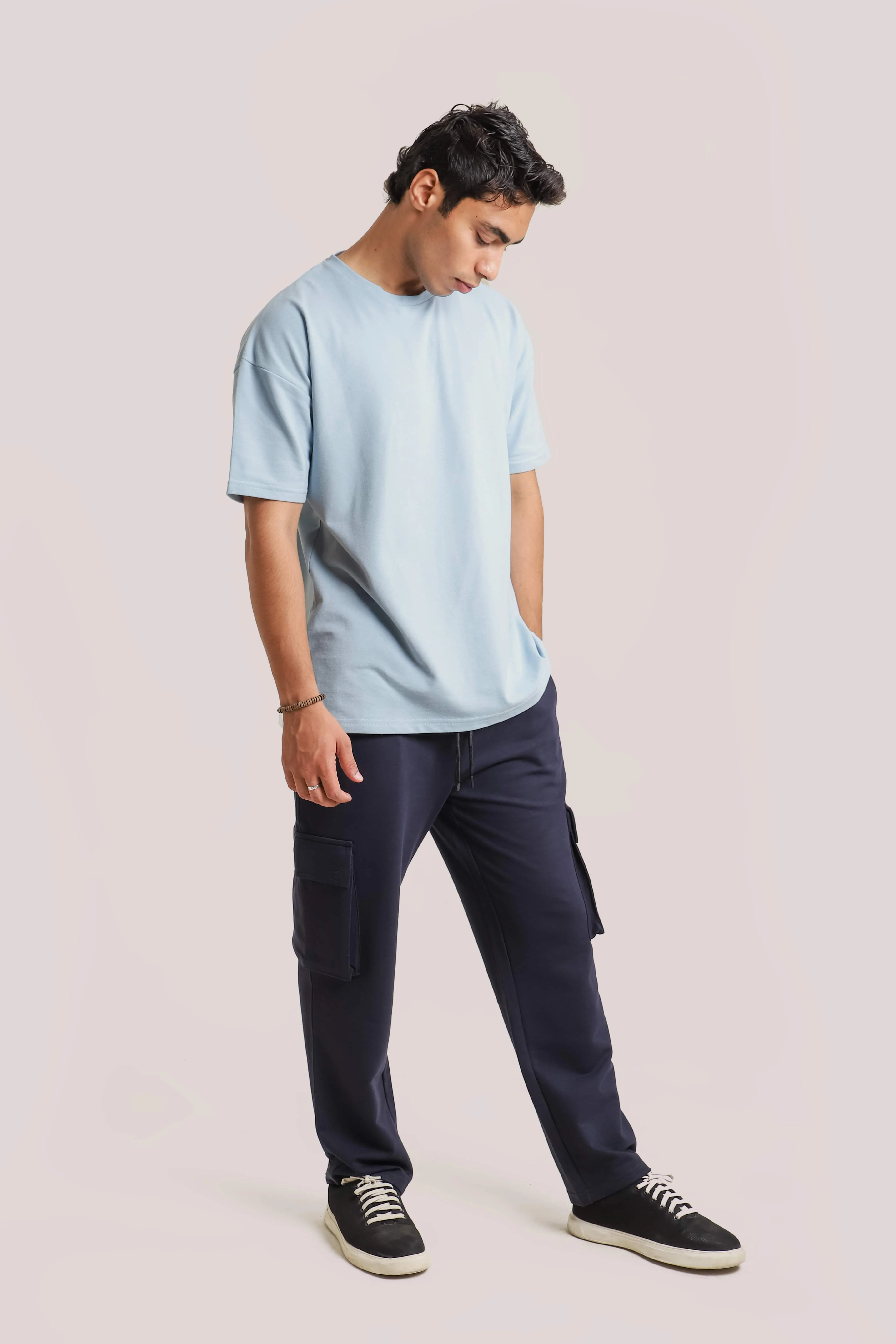 Cargo Pants – Navy Blue - Image 4