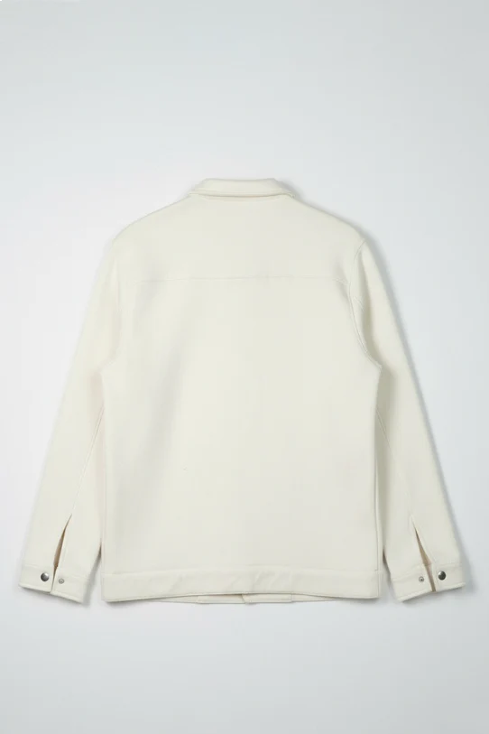 Full Zipper Jacket – Ivory - Image 8