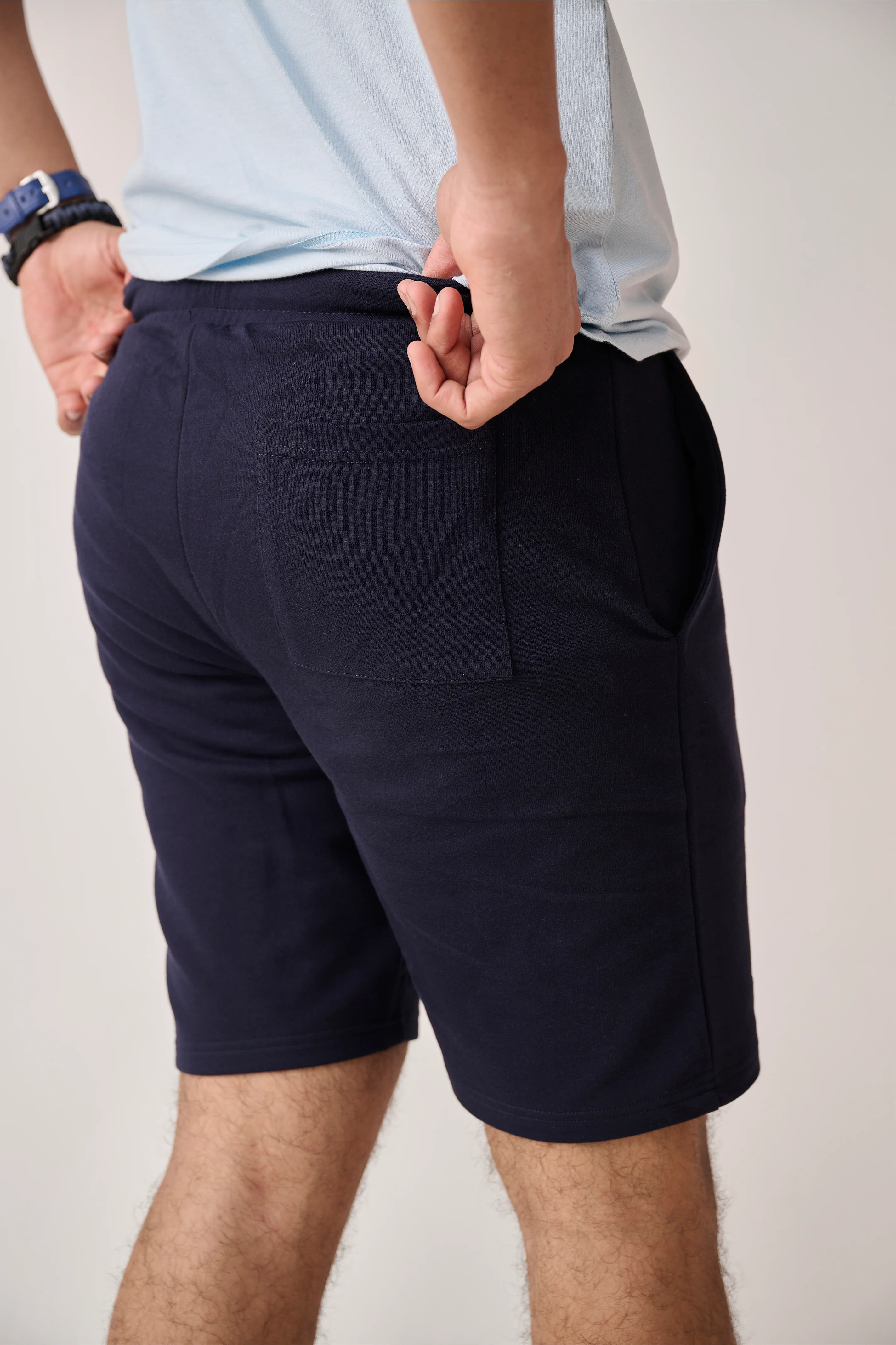 Terry Shorts β Navy Blue - Image 5