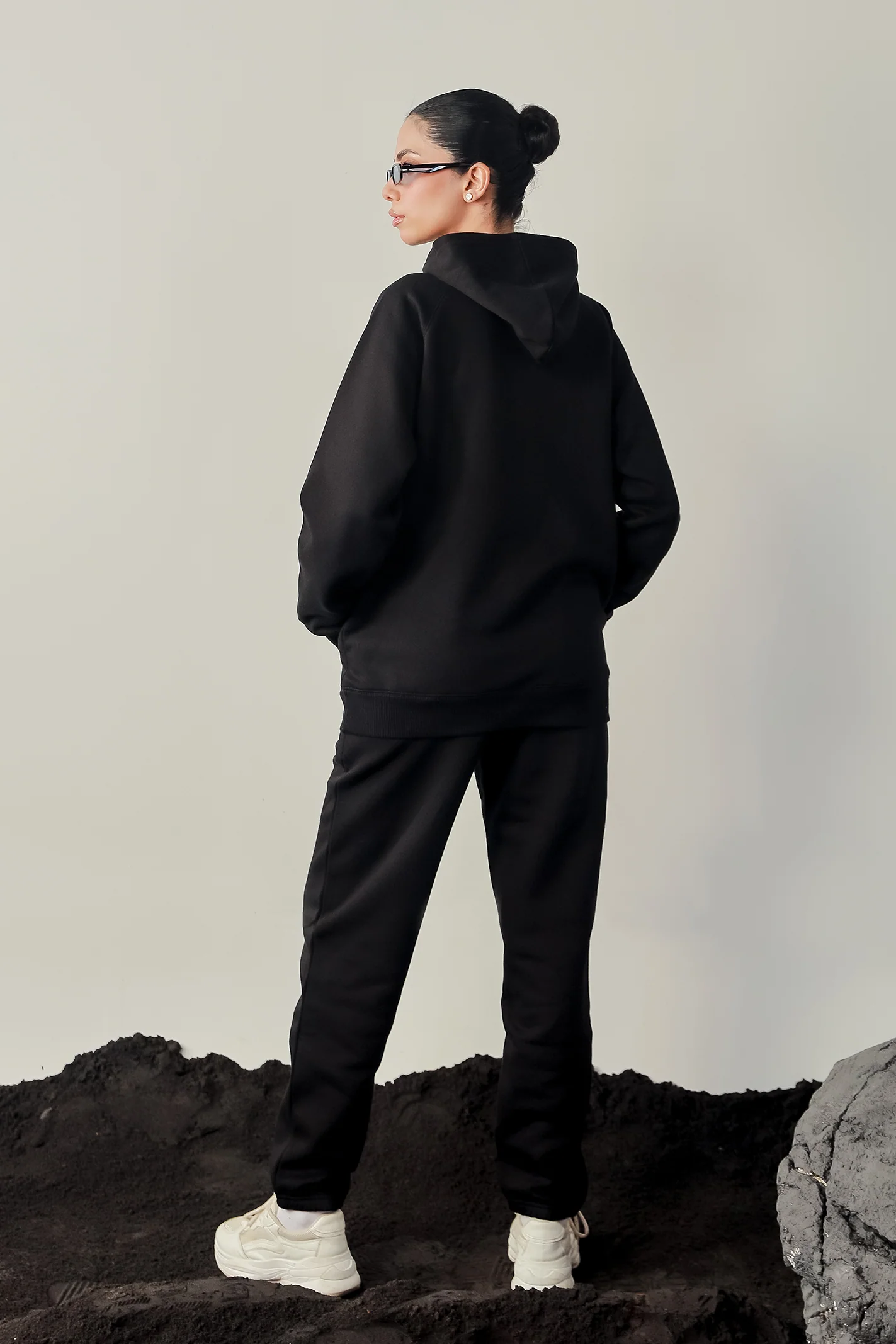Women Sweatpants - Black - Image 4